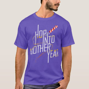 T-shirt Montez Dans Une Autre Année Avec Fireworks Pour Ch