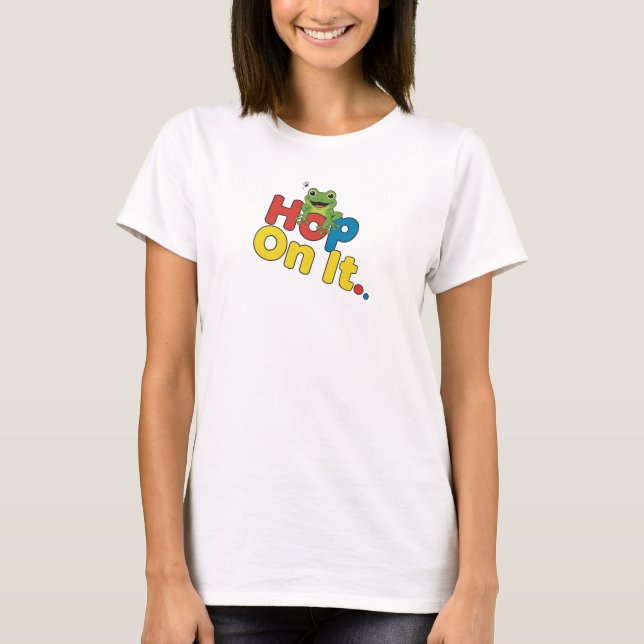 T-shirt Montez dessus  (Devant)