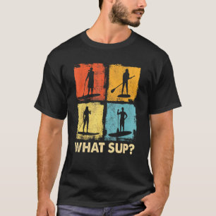 T-shirt Montez La Pagaie Avec Le Sup 5 De La Planche À Pag