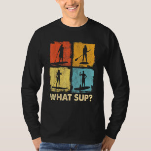 T-shirt Montez La Pagaie Avec Le Sup 5 De La Planche À Pag