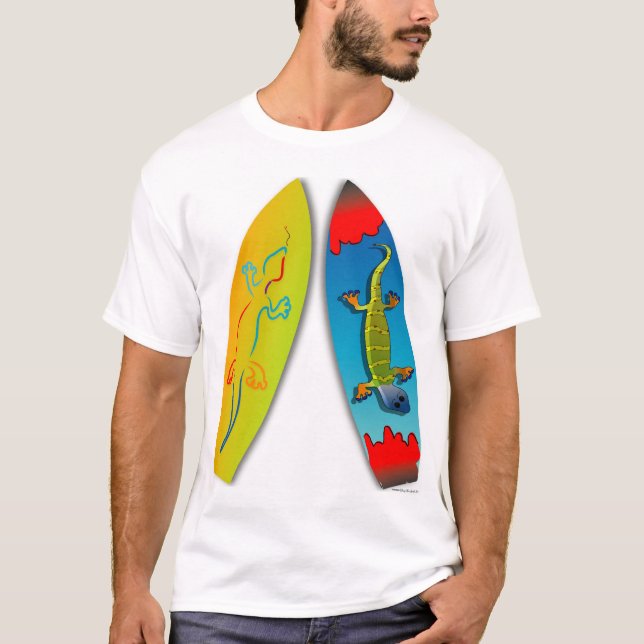 T-SHIRT MONTEZ LE GECKO (Devant)