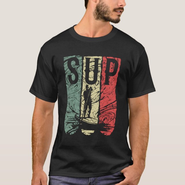 T-shirt Montez Le Paddle Board Reggea Sup Montez Le Paddle (Devant)