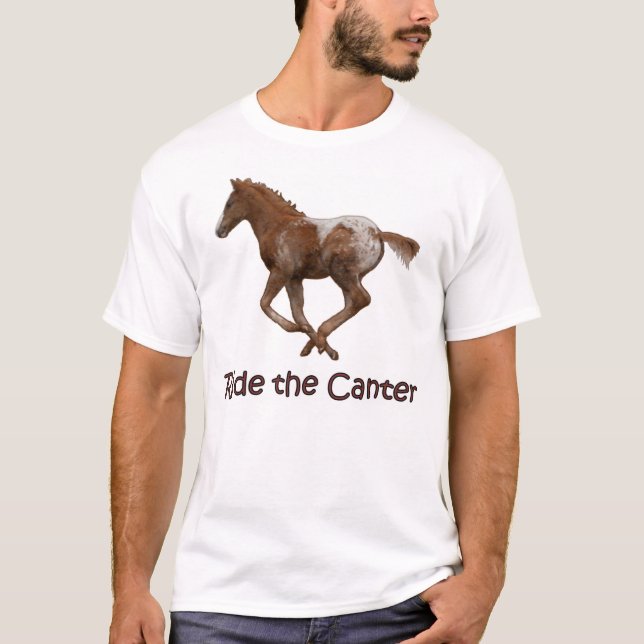 T-shirt Montez le petit galop (Devant)