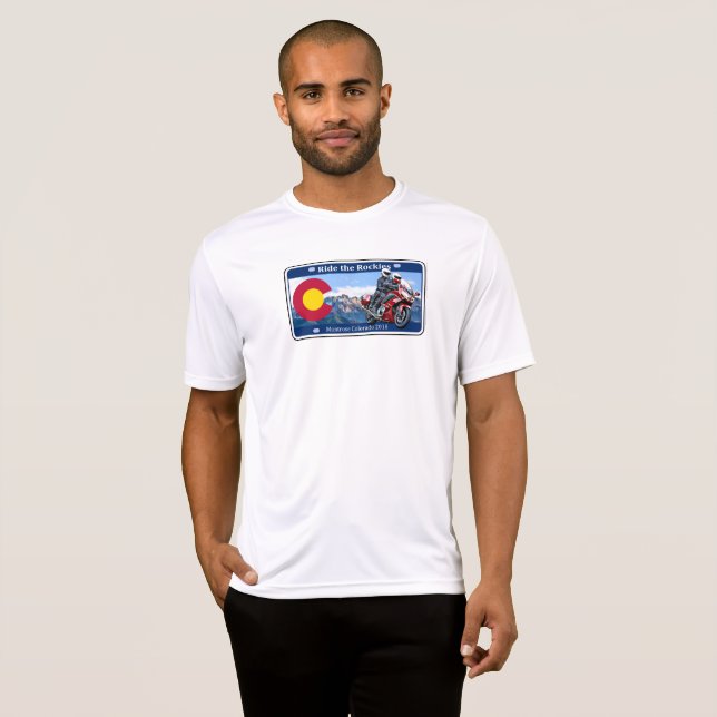 T-shirt Montez les Rocheuses FJR1300 (Devant entier)