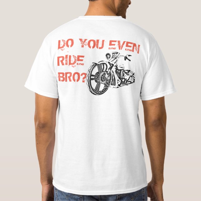 T-SHIRT MONTEZ-VOUS MÊME BRO ? (Dos)