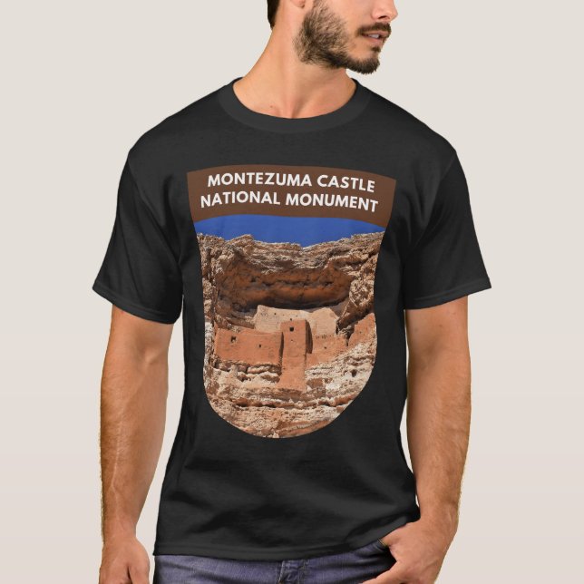 T-shirt Montezuma Château Monument National (Devant)