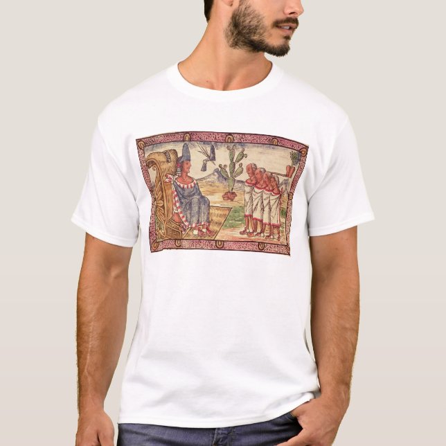 T-shirt Montezuma II et ses représentants espagnols (Devant)
