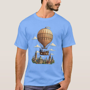 T-shirt Montgolfier ballon scientifique au-dessus de Londr