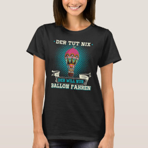 T-shirt Montgolfière Montgolfière Aviation En Montgolfière