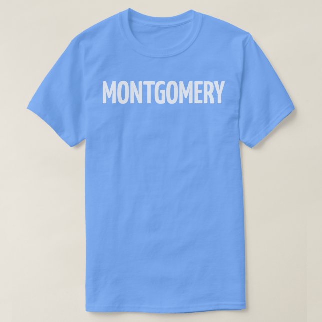 T-shirt Montgomery 1 (Design devant)