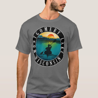 T-shirt Montgomery Lake Wisconsin Kayaking