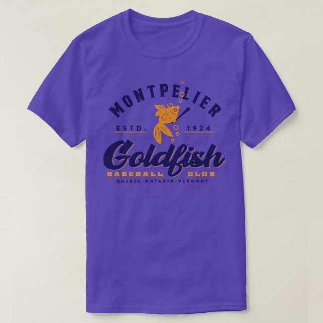 T-shirt Montpelier Goldfish (Design devant)