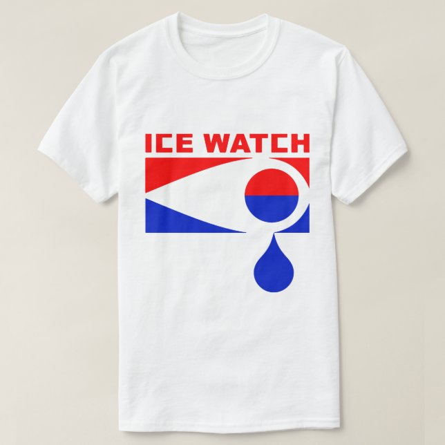 T-shirt Montre de glace T shirt (Design devant)
