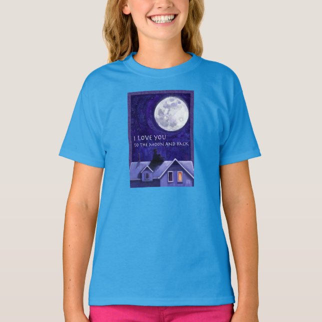T-shirt Montre Lune (Devant)