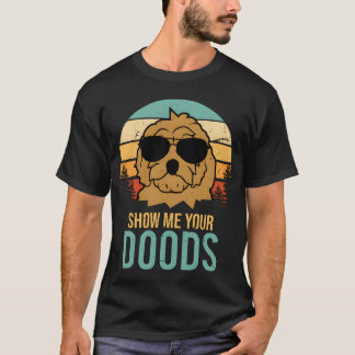 T-shirt Montre-moi tes copains Doodle Dog drôle