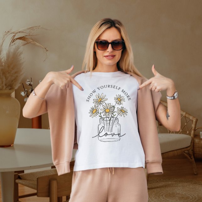 T-shirt Montre-toi plus d'amour (Créateur téléchargé)