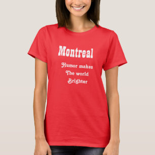 T-shirt Montréal