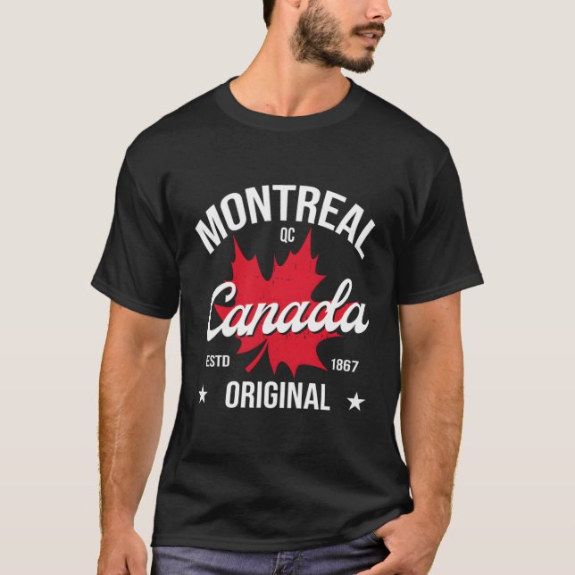 T-shirt Montréal (Devant)