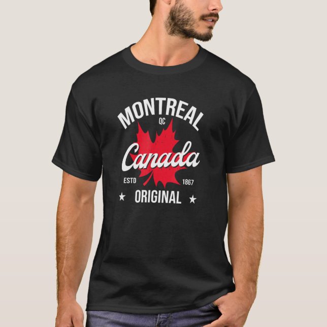 T-shirt Montréal 6 (Devant)