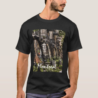 T-shirt Montréal Québec Canada Stages Photo