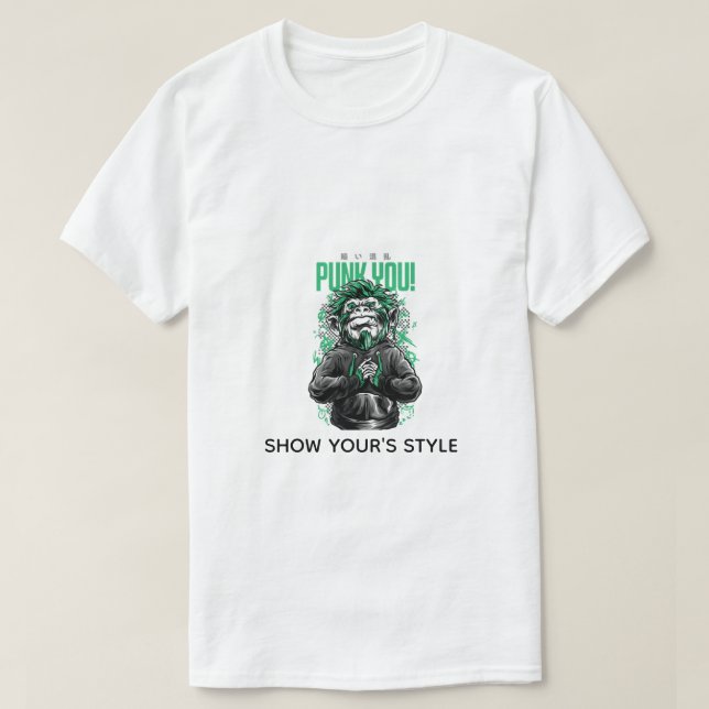 T-SHIRT MONTRER LE STYLE DE VOTRE (Design devant)