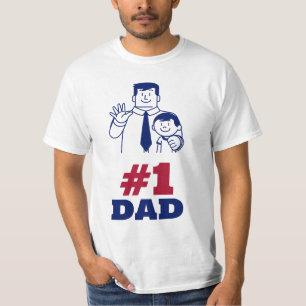 T-shirt Montrez à papa que vous vous souciez : La Fête des