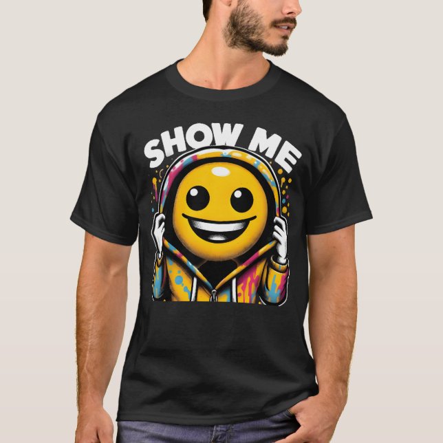 T-shirt MONTREZ-MOI 1A vintage (Devant)