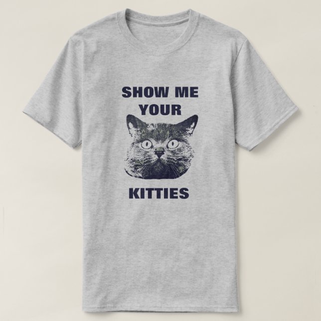 T-SHIRT MONTREZ-MOI VOS CUISINES (Design devant)