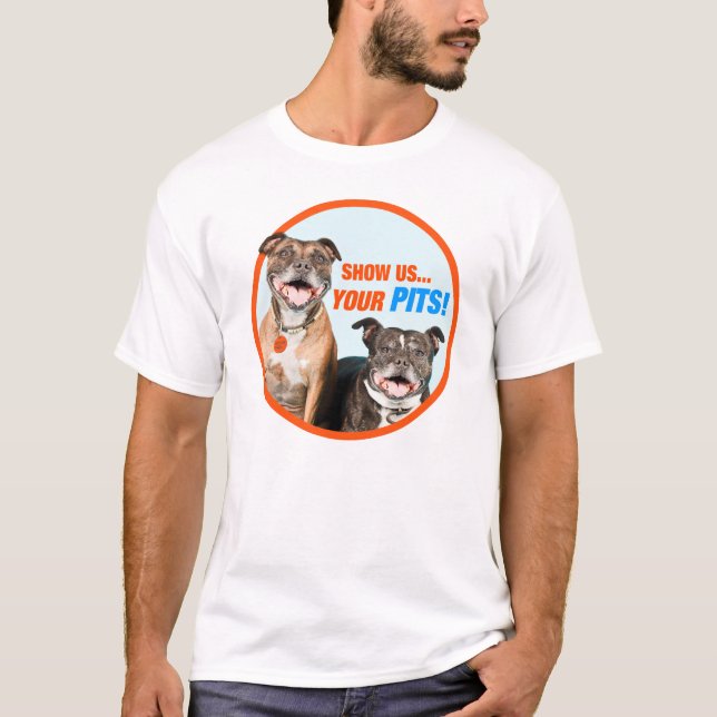 T-shirt Montrez-nous vos PUITS ! (T-shirts blancs/légers) (Devant)