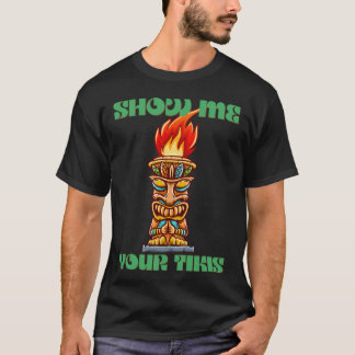 T-shirt Montrez vos amis tikis
