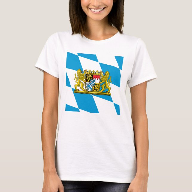 T-shirt Montrez vos couleurs - Bayern/Bavière (Devant)