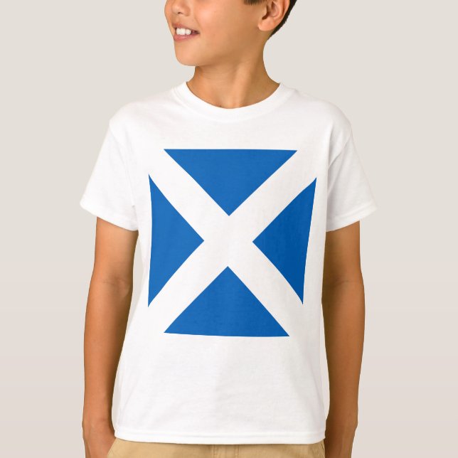 T-shirt Montrez vos couleurs – Écosse (Devant)