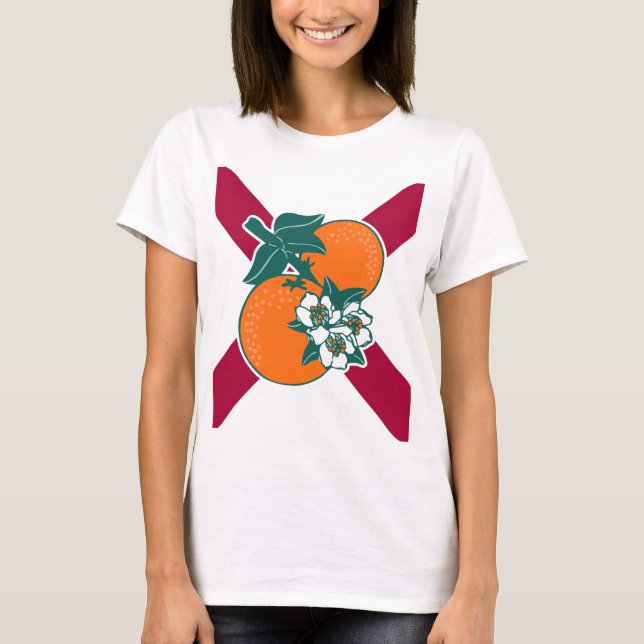 T-shirt Montrez vos couleurs - Floride (Devant)