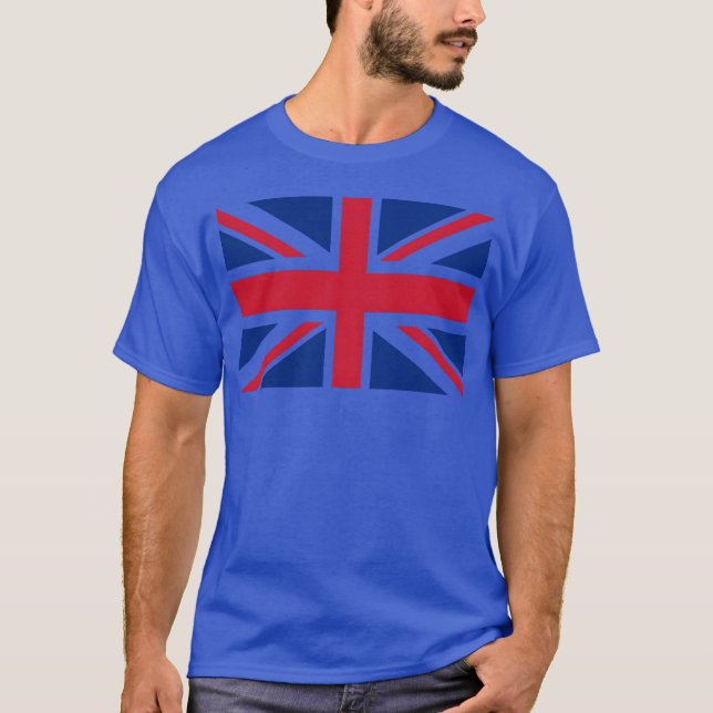 T-shirt Montrez vos couleurs Royaume-Uni (Devant)