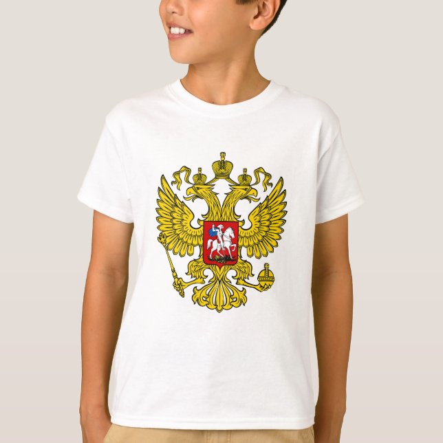T-shirt Montrez vos couleurs - Russie (Devant)