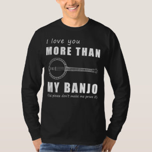 T-shirt Montrez votre amour avec Humour - Je vous aime plu