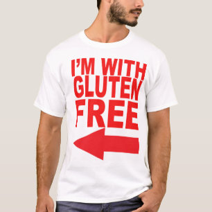 T-shirt Montrez votre soutien de votre aimé sans gluten !