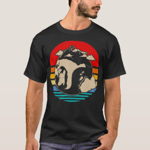 T-shirt Monts de la planète Terre Rétro Astronome Science