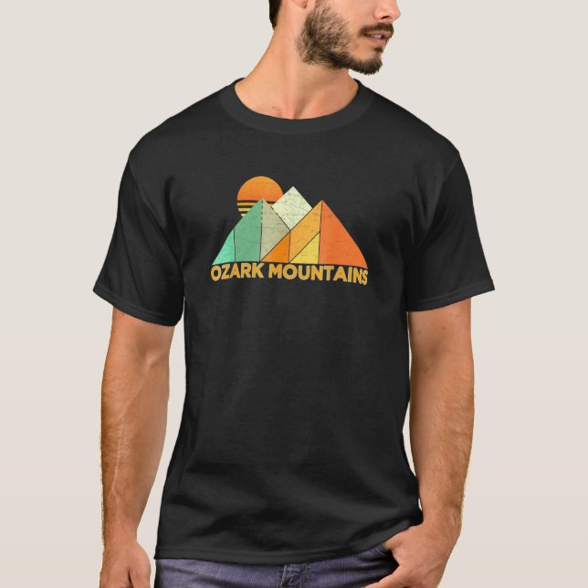 T-shirt Monts Retro Vintage Ozark (Devant)
