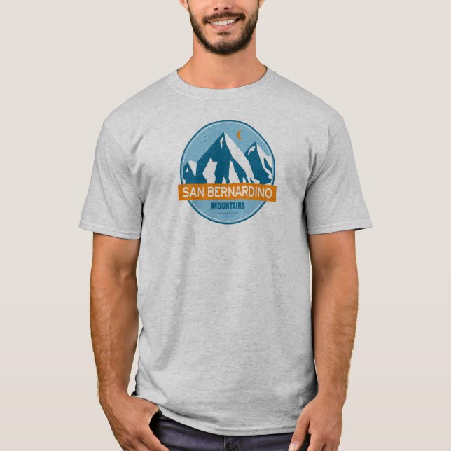 T-shirt Monts San Bernardino Californie (Devant)