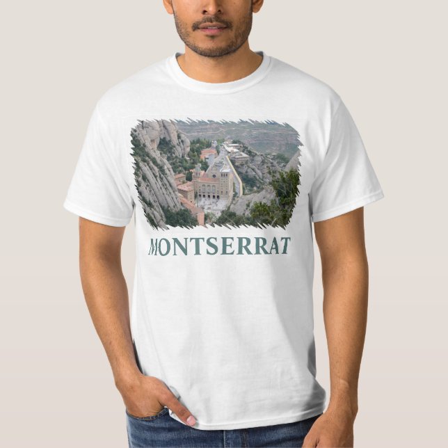T-shirt Montserrat, Espagne (Devant)