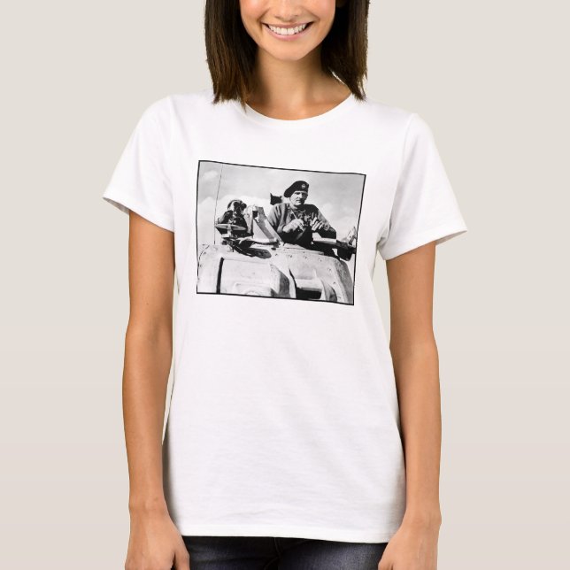 T-shirt Monty dans un réservoir (Devant)