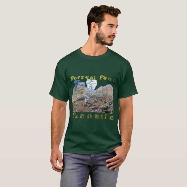 T-shirt Monument de Forrest Fenn Fennatic Fenn (Devant entier)