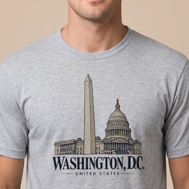T-shirt Monument de Washington D.C. (Créateur téléchargé)