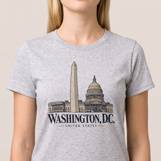 T-shirt Monument de Washington D.C. (Créateur téléchargé)