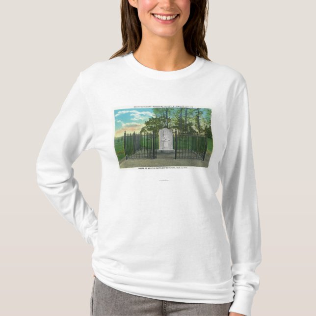 T-shirt Monument gauche de jambe de GEN Benoît Arnold (Devant)