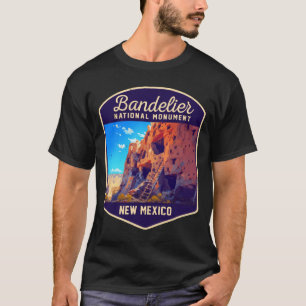 T-shirt monument national de Bandelier nouveau-mexique ran