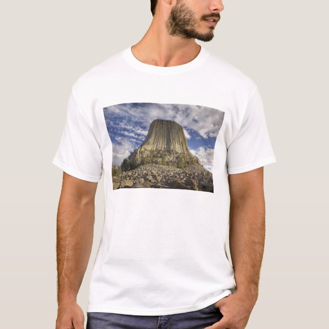 T-shirt Monument national de Devils Tower (Devant)