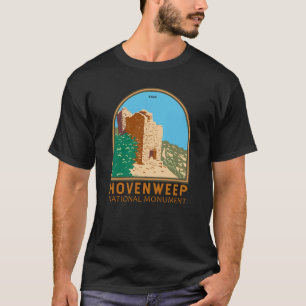 T-shirt Monument national de Hovenweep Vintage