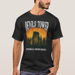 T-shirt Monument national de la tour Devils Wyoming